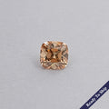 Square Old Mine Cushion Champagne Diamond