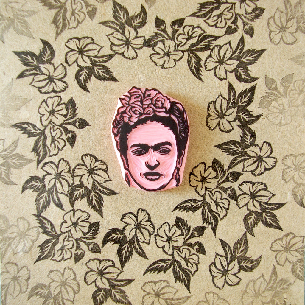 Frida rubber stamp