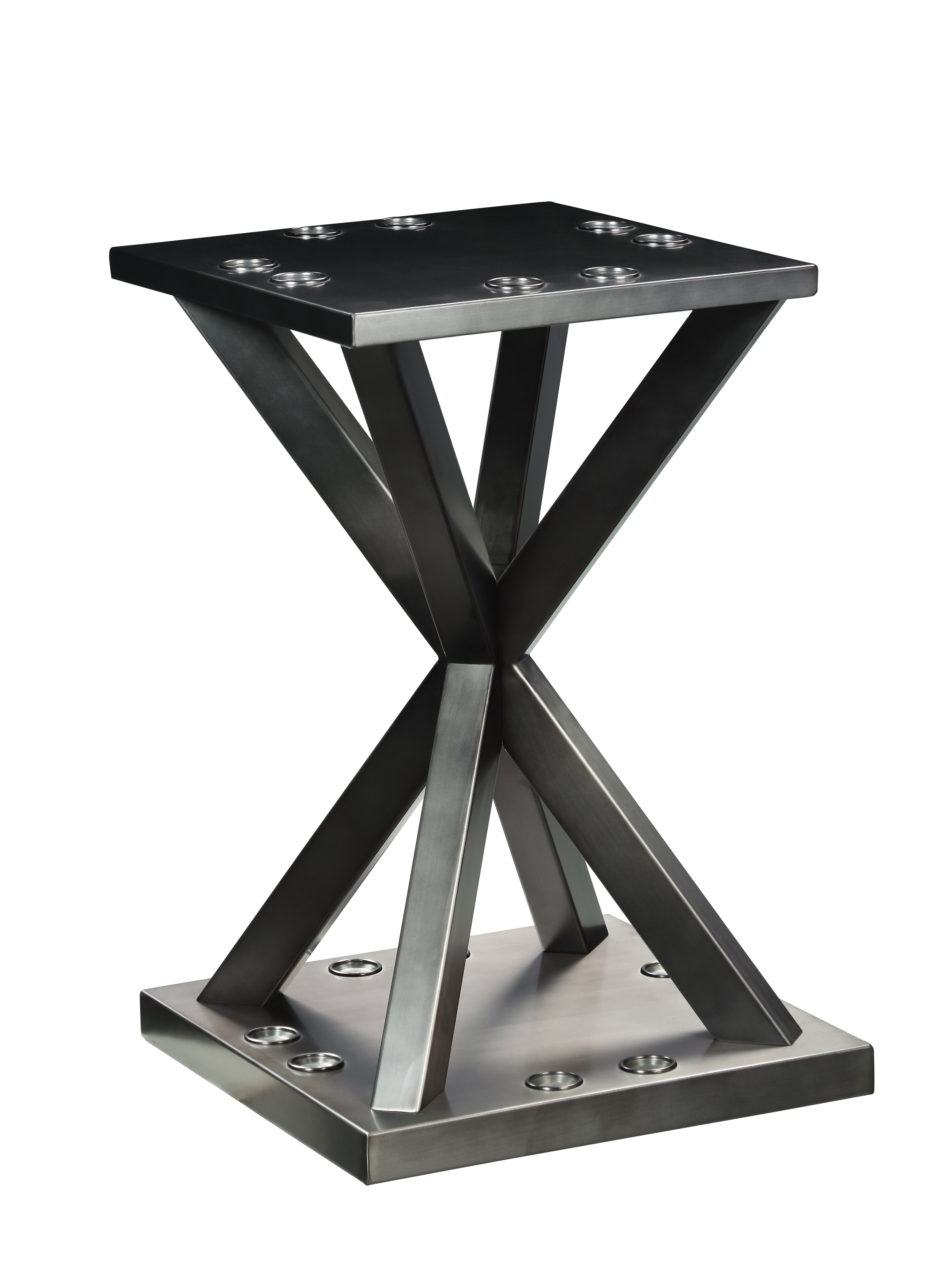 Steel X Floor Cue Rack