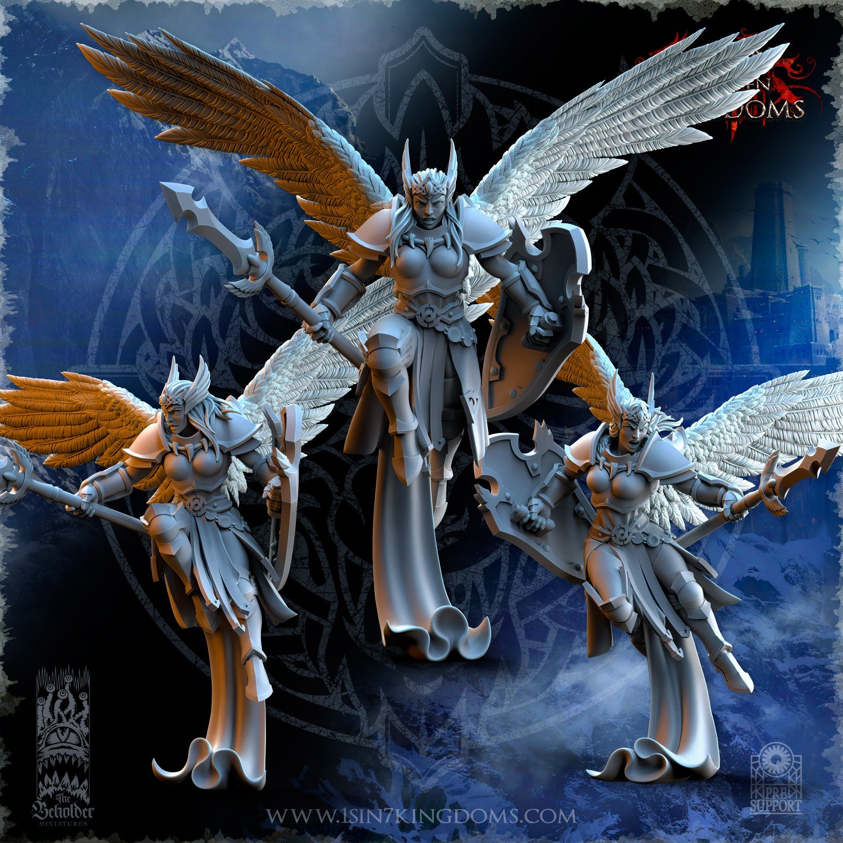 Valkyries Elite Guard, The Beholder Miniatures