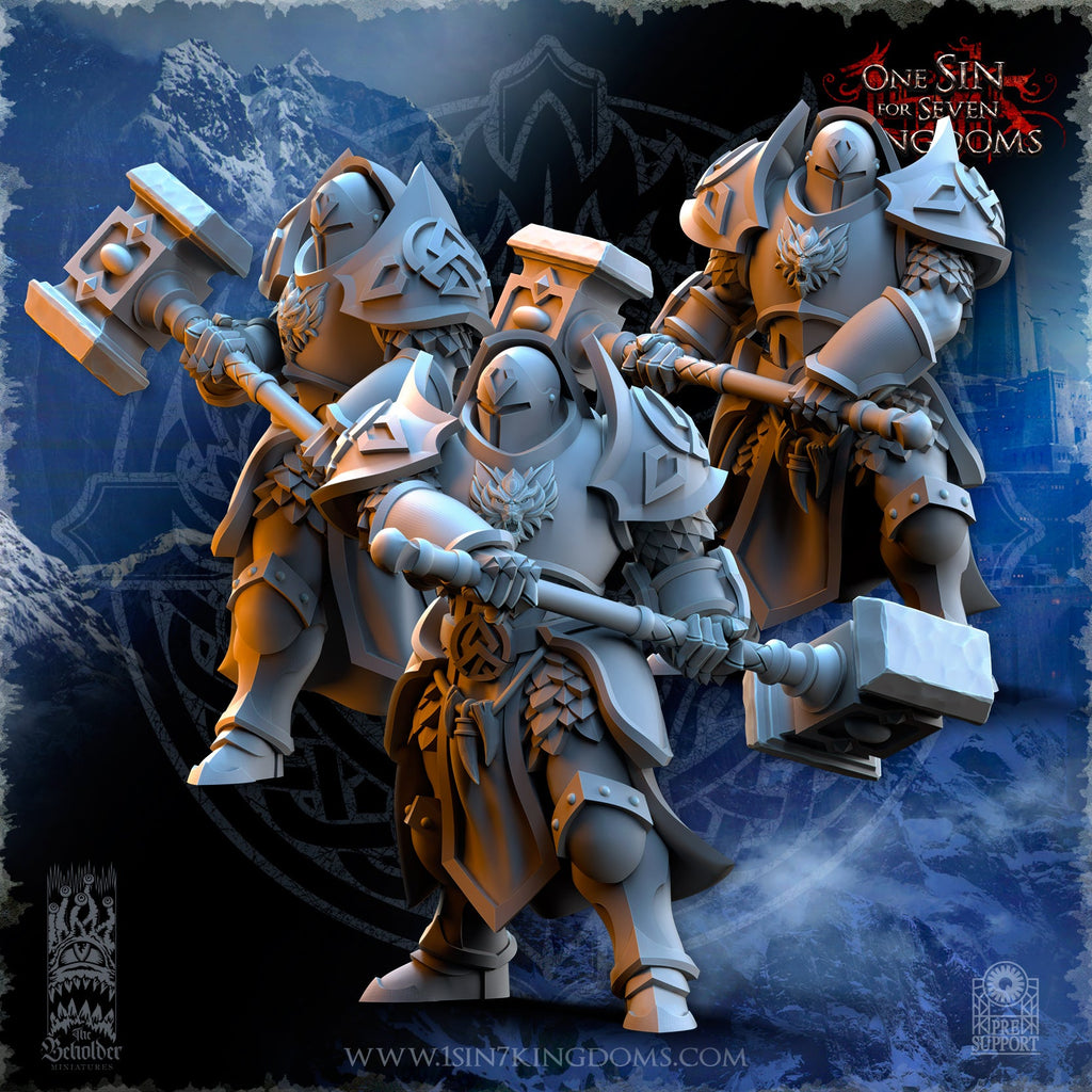 Punishers with great weapons, The Beholder Miniatures