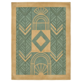 Structured Arch Line Array Hand Tufted Rug
