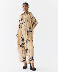 Cream Sakura Kurta Shirt & Pants Set By KYNAH, Luxury Indian Fashion & Bridal Wear