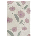 Alfombra Infantil lavable | SUNNY FLOWERS ROSA