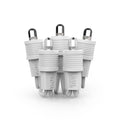 Christmas White Wire LED Mini Light Strand