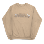 Unsaid Things Crewneck