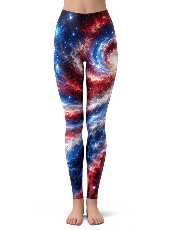 Star Spangled Spiral Leggings