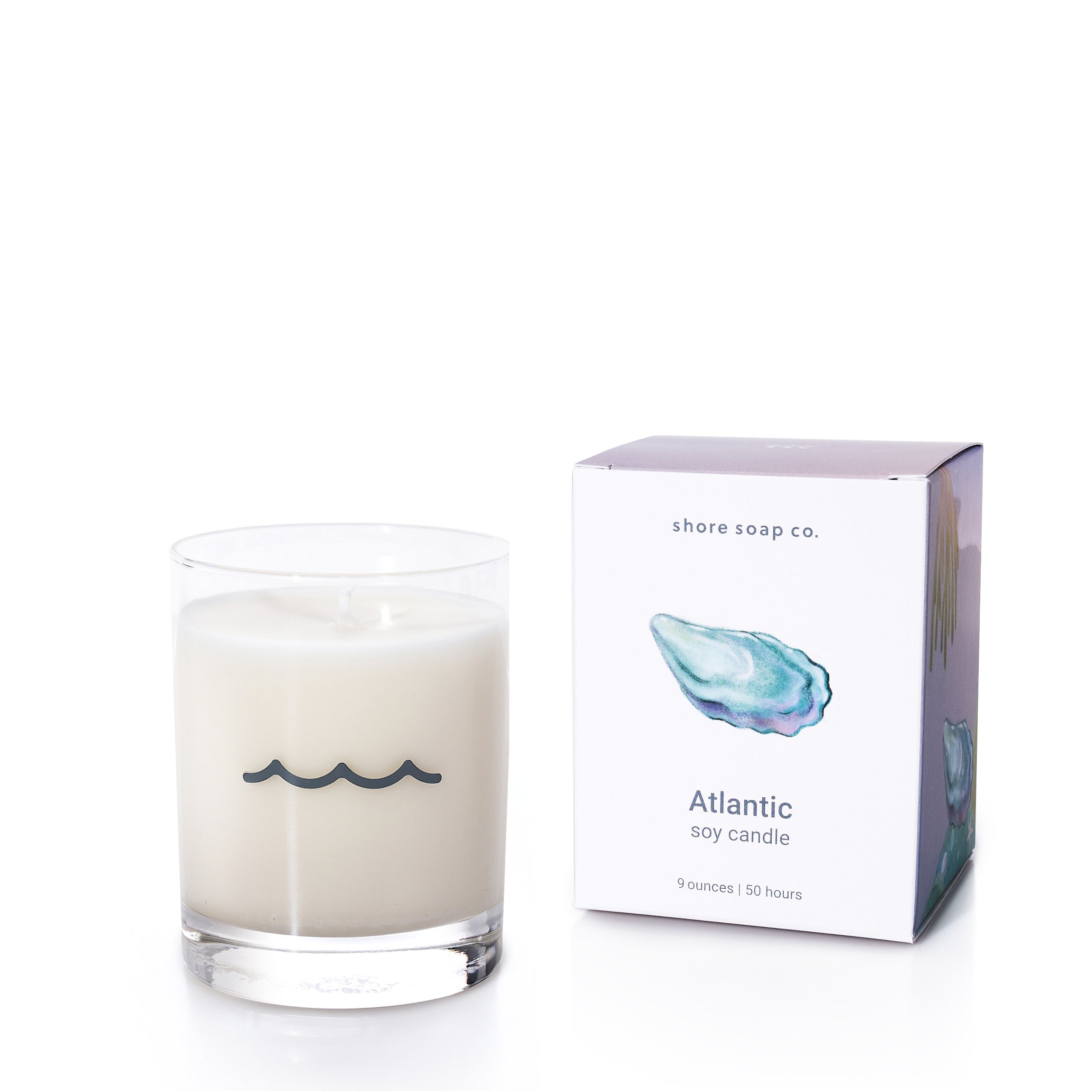 Atlantic Eco-Friendly Candle Handmade in Maine from Recycled Sails