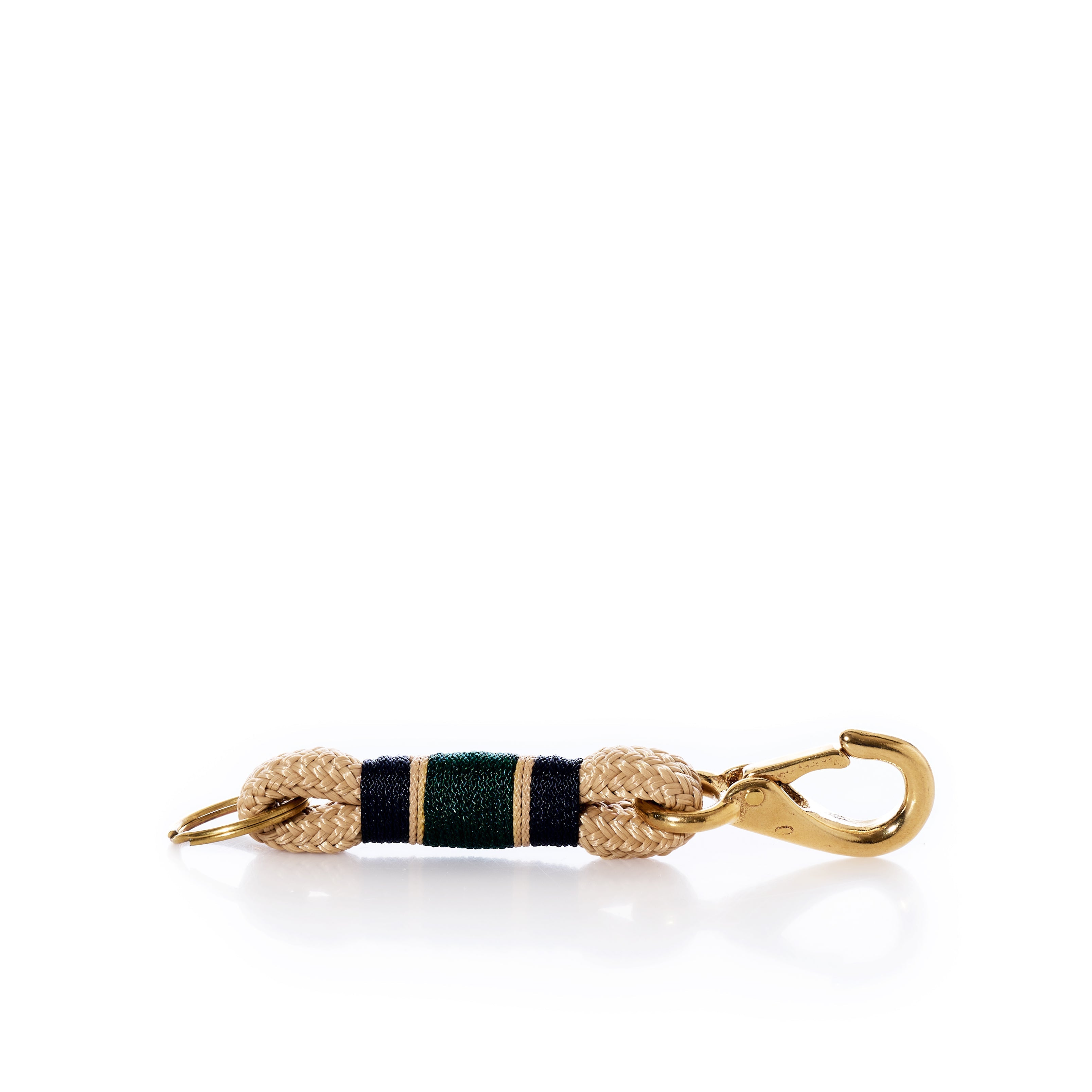 Fisherman's Rope Keychain-Maine Bicentennial Handmade in Maine from Recycled Sails