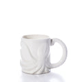 White Octopus Mug Handmade in Maine from Recycled Sails