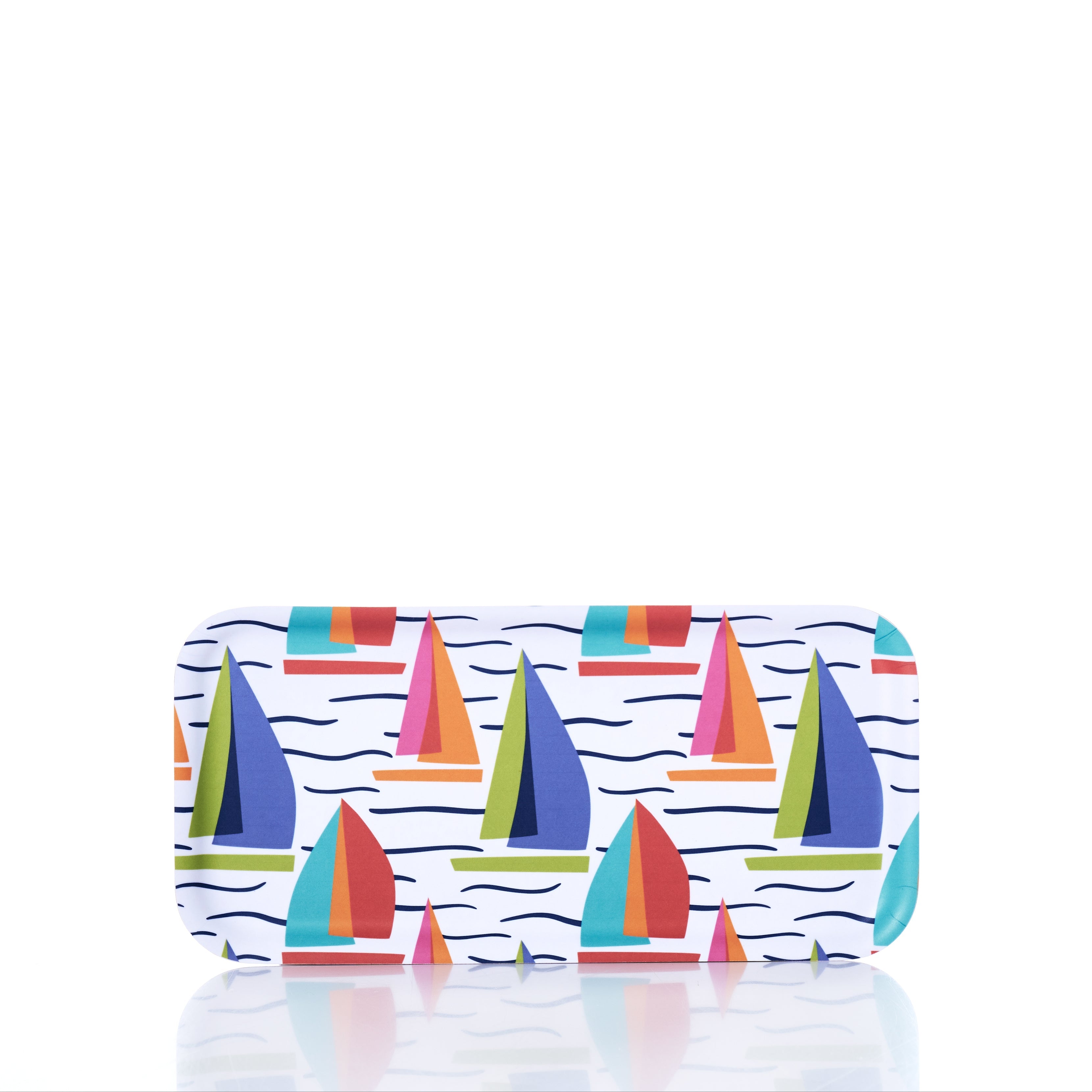 Trays4Us - Rectangular Small Tray - Full Sail Handmade in Maine from Recycled Sails