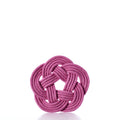 Nautical Sailor Knot Coaster (Set of 4) - Pink Handmade in Maine from Recycled Sails