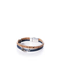 Classic Cork Bracelet Mermaid on Pearl Gray Handmade in Maine from Recycled Sails