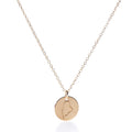 Pendant Necklace - Gold Maine Handmade in Maine from Recycled Sails