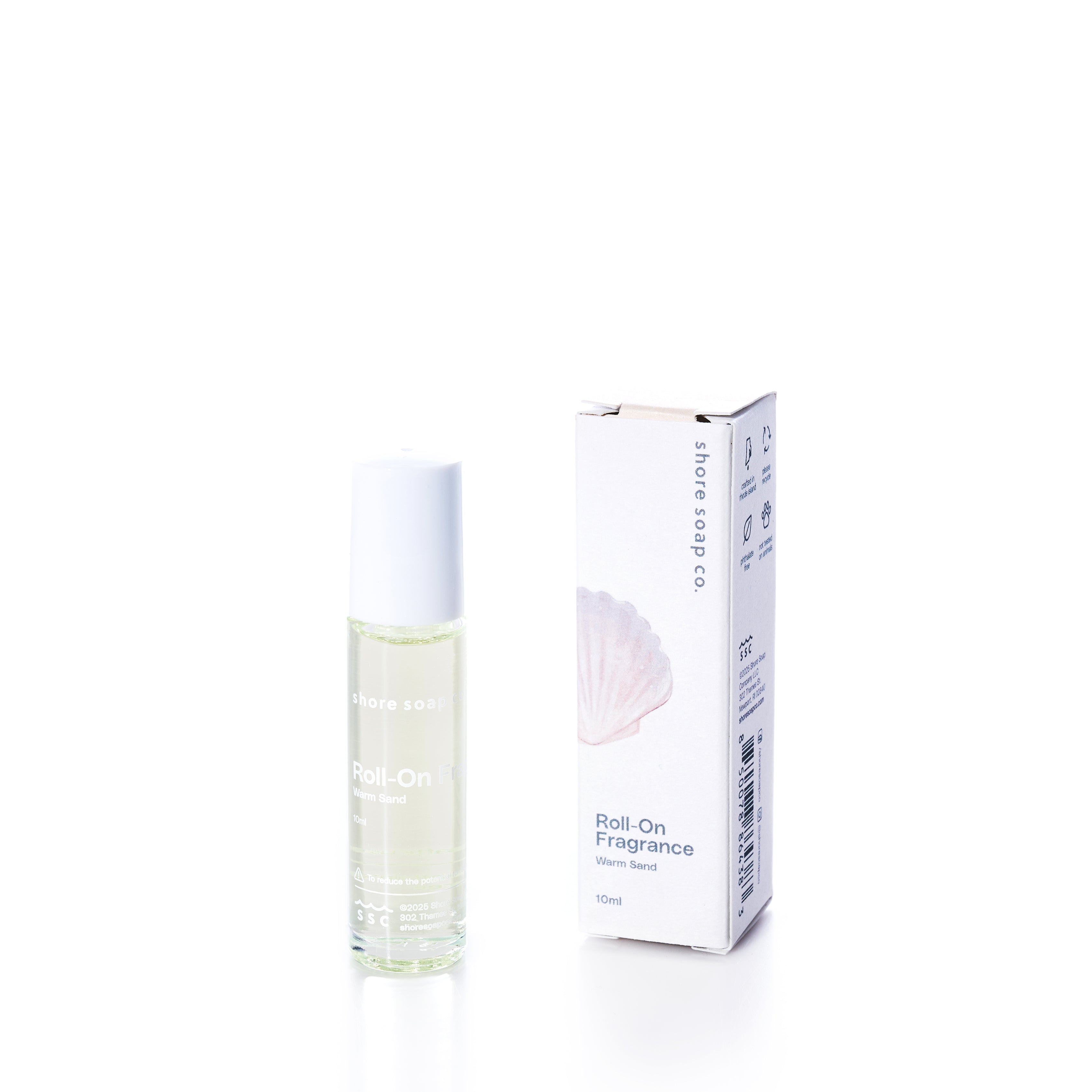 Warm Sand Eco-Friendly Roll-On Fragrance Handmade in Maine from Recycled Sails