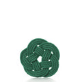 Nautical Sailor Knot Coaster (Set of 4) - Green Handmade in Maine from Recycled Sails