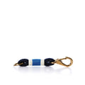 Fisherman's Rope Keychain - Blue, White, Navy Handmade in Maine from Recycled Sails