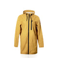 Harborside Waterproof Raincoat - Yellow Handmade in Maine from Recycled Sails