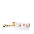 Rustic Marlin Keychain - Summer Icons Handmade in Maine from Recycled Sails