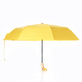 Original Duck Head Umbrella - Yellow Handmade in Maine from Recycled Sails