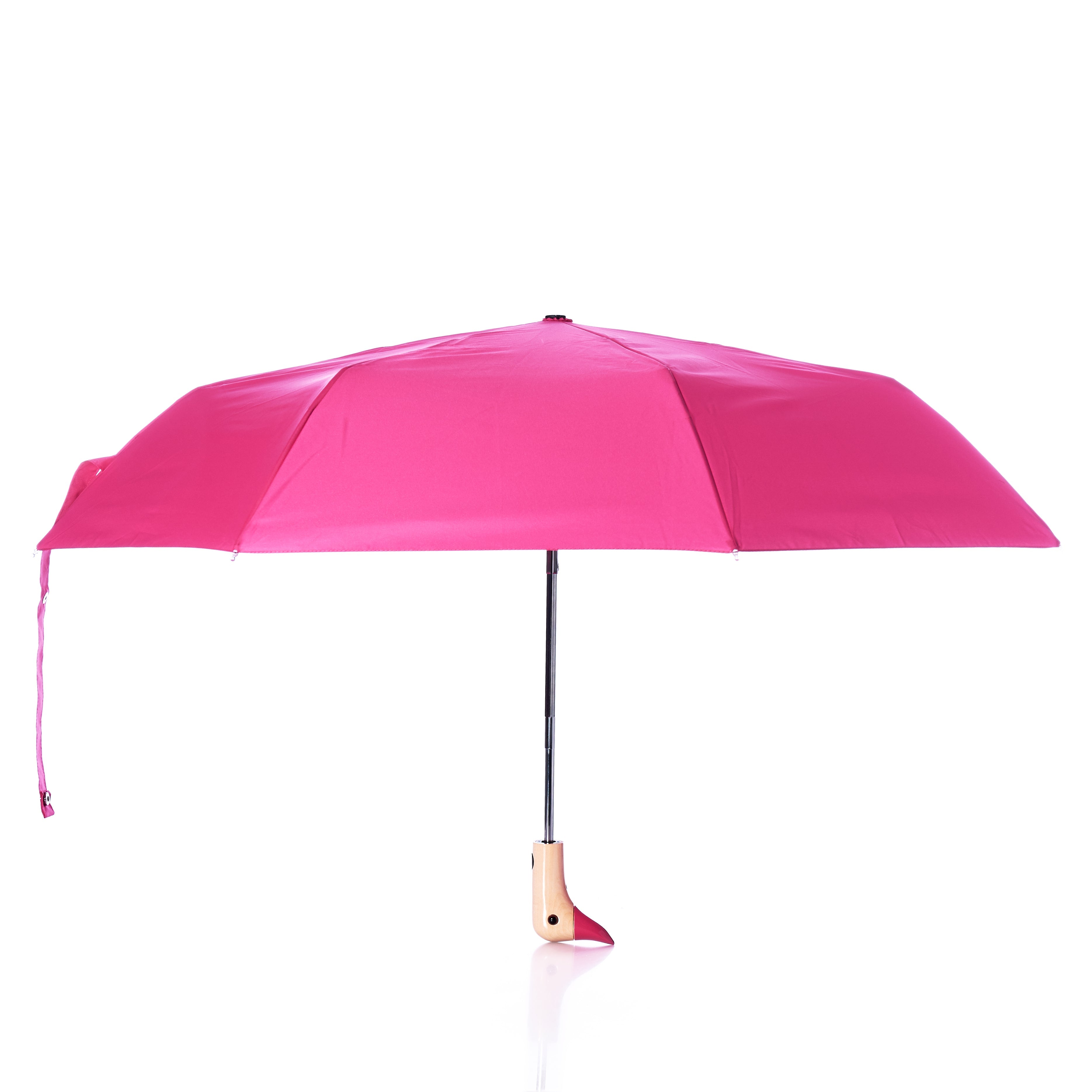 Original Duck Head Umbrella - Pink Handmade in Maine from Recycled Sails