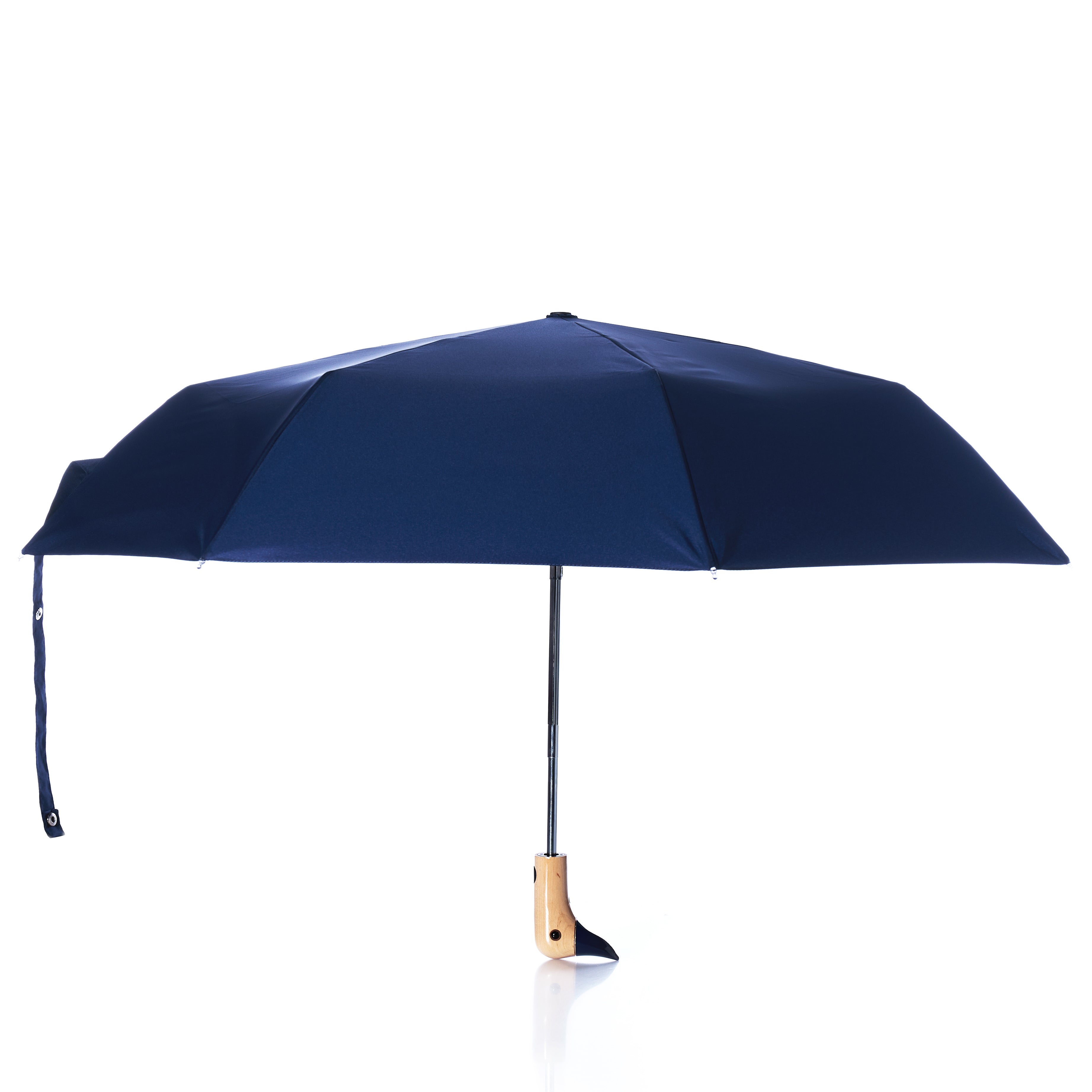 Original Duck Head Umbrella - Navy Handmade in Maine from Recycled Sails