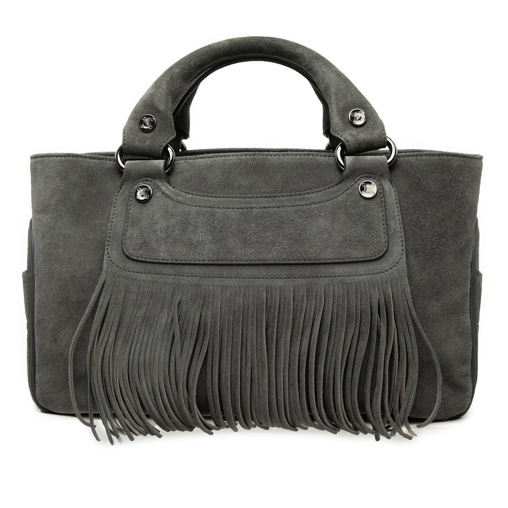 Suede Boogie Fringe Handbag