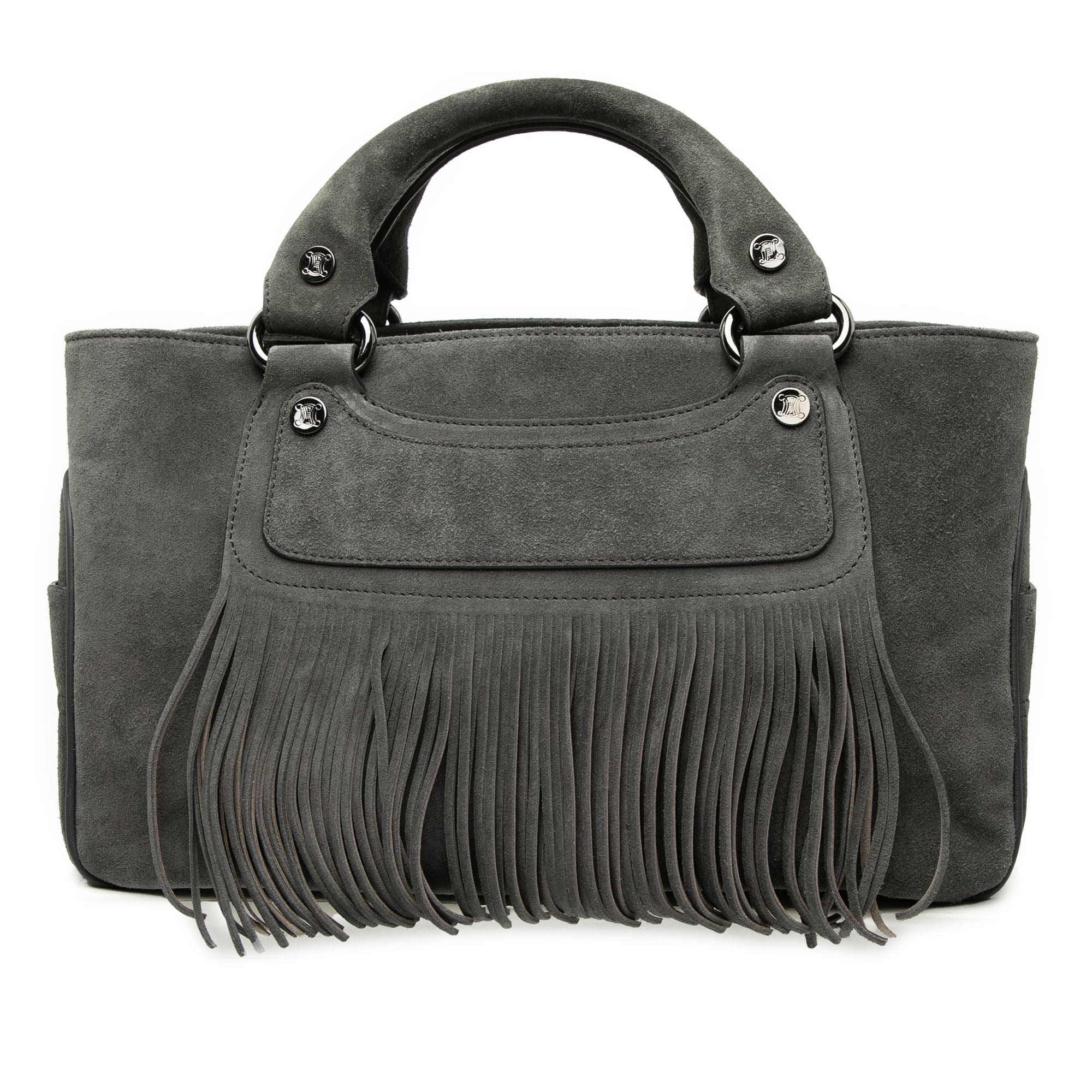 Suede Boogie Fringe Handbag