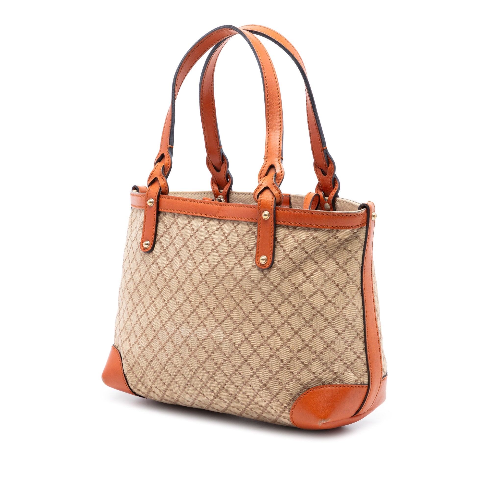 Small Diamante Canvas Craft Tote