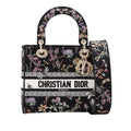 Medium Embroidered Canvas Herbarium Lady D Lite