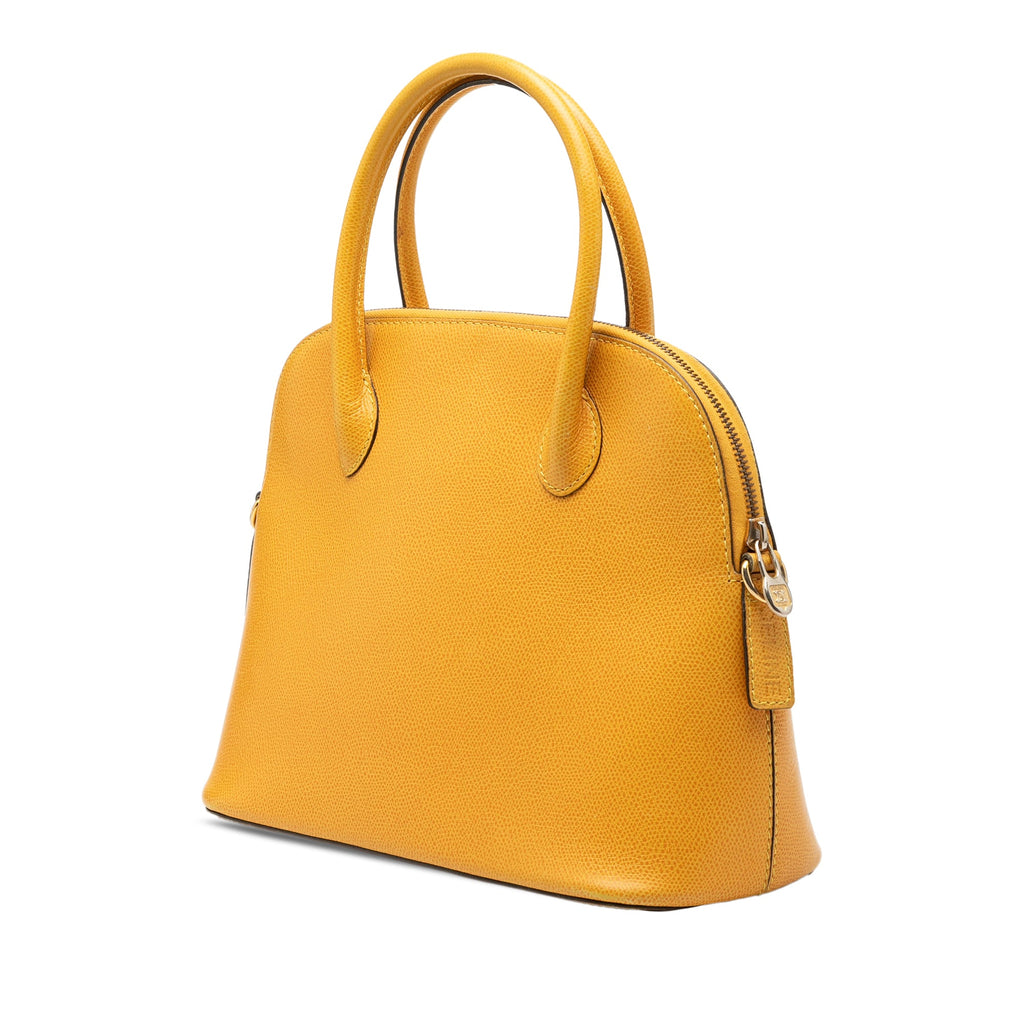 Leather Dome Satchel