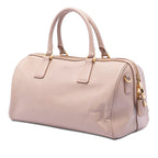 Saffiano Lux Convertible Bowler Bag