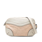 Guccissima Crest Shoulder Bag