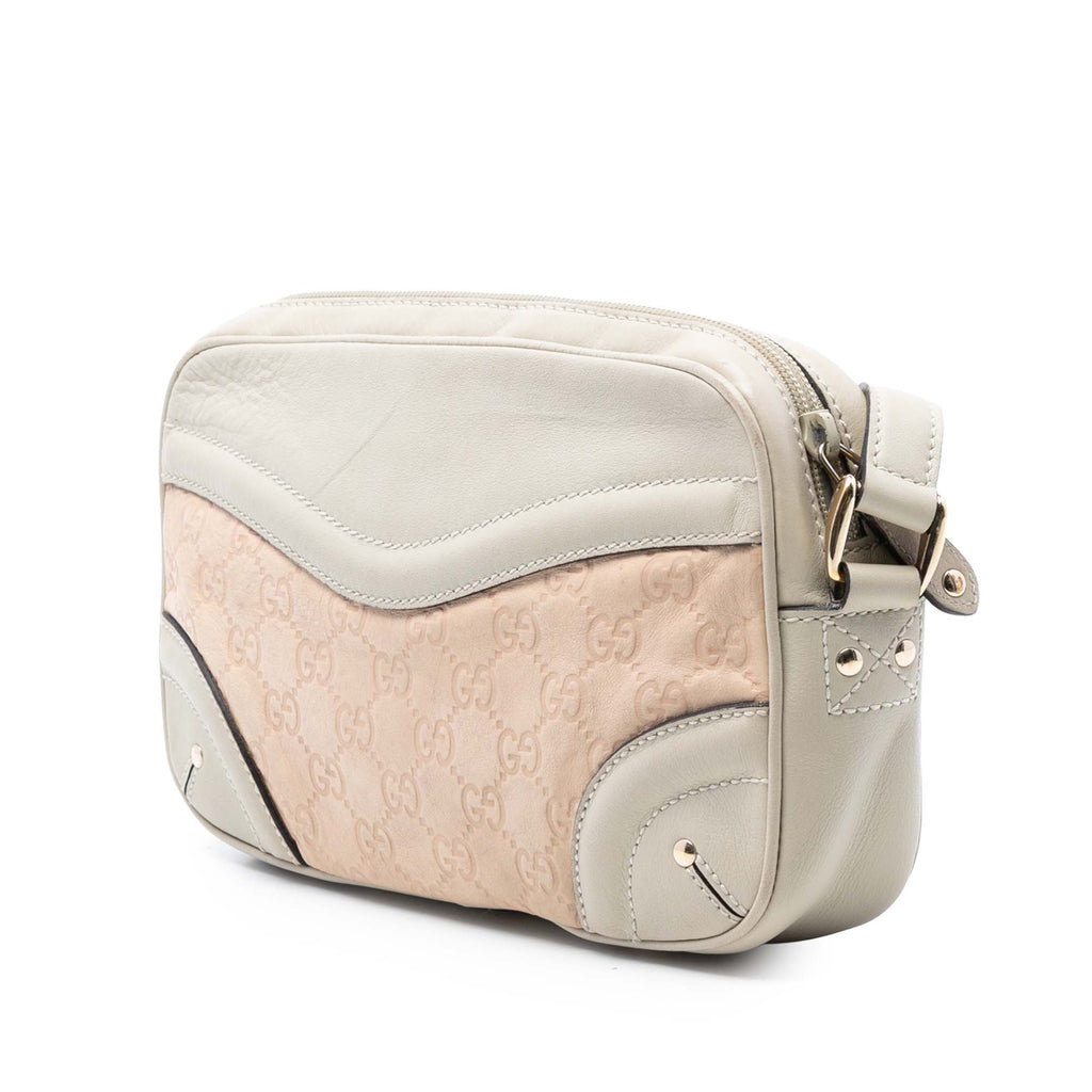 Guccissima Crest Shoulder Bag