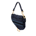 Canvas Embroidered Camouflage Saddle Bag