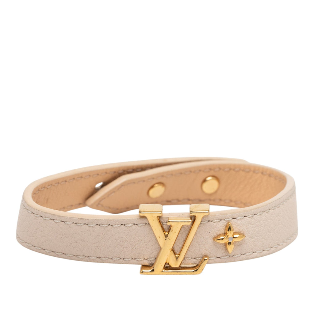 Leather LV Iconic Bracelet