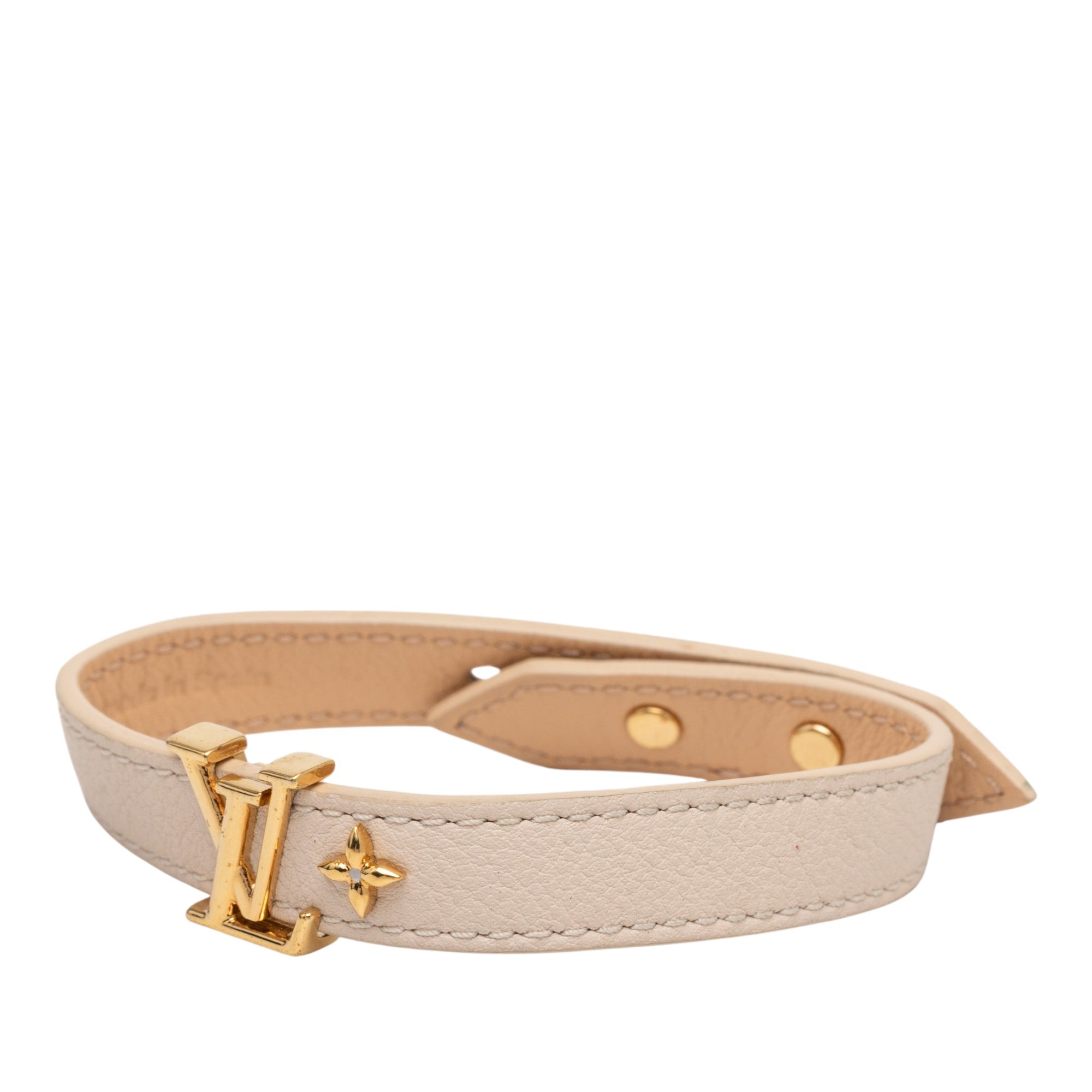 Leather LV Iconic Bracelet