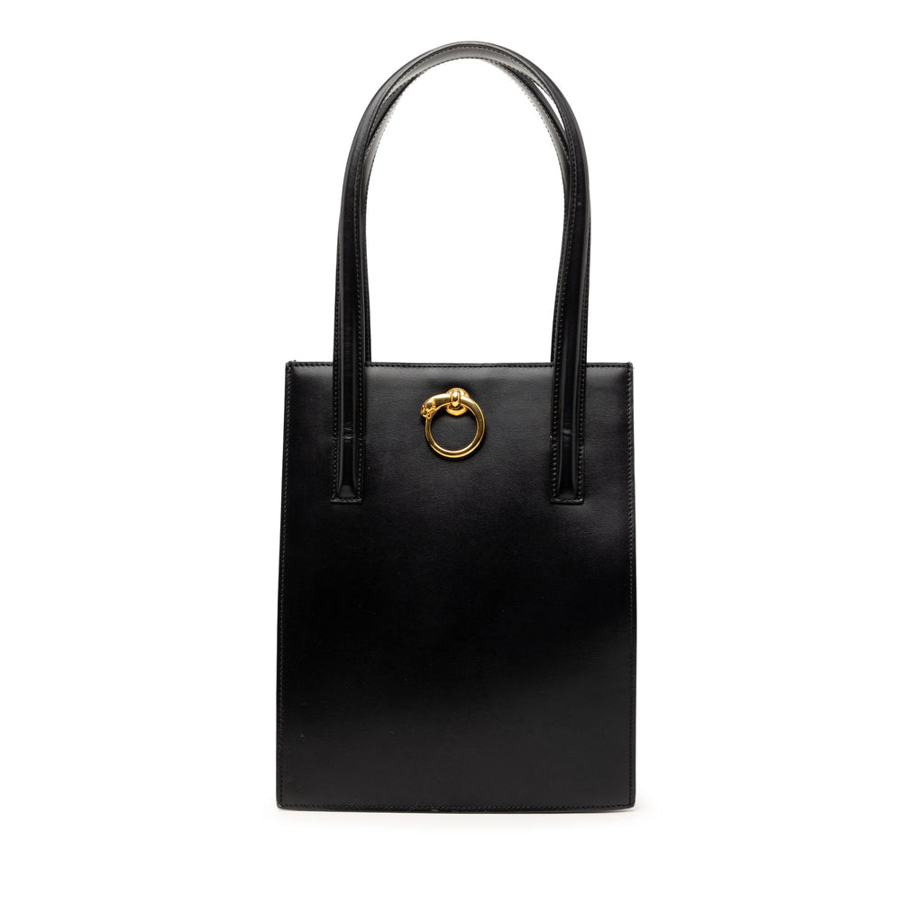 Leather Panthere Tote