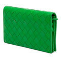 Nappa Intrecciato Wallet On Strap