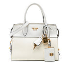 Saffiano And City Calf Esplanade Satchel