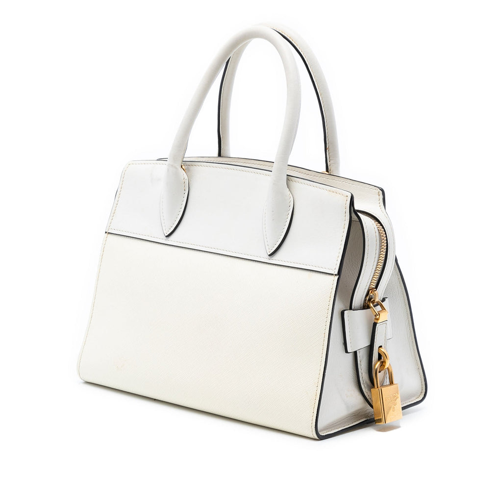 Saffiano And City Calf Esplanade Satchel