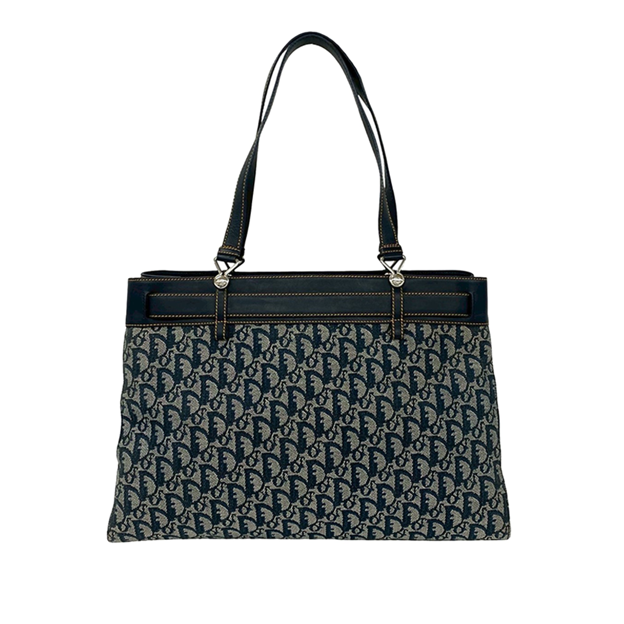 Diorissimo Trotter Canvas Jeans Pocket Tote