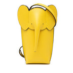 Leather Elephant Pocket Crossbody