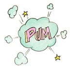 Vinilo Decorativo PUM chica! 120x98