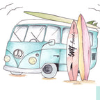 Vinilo Decorativo VAN SURF XL