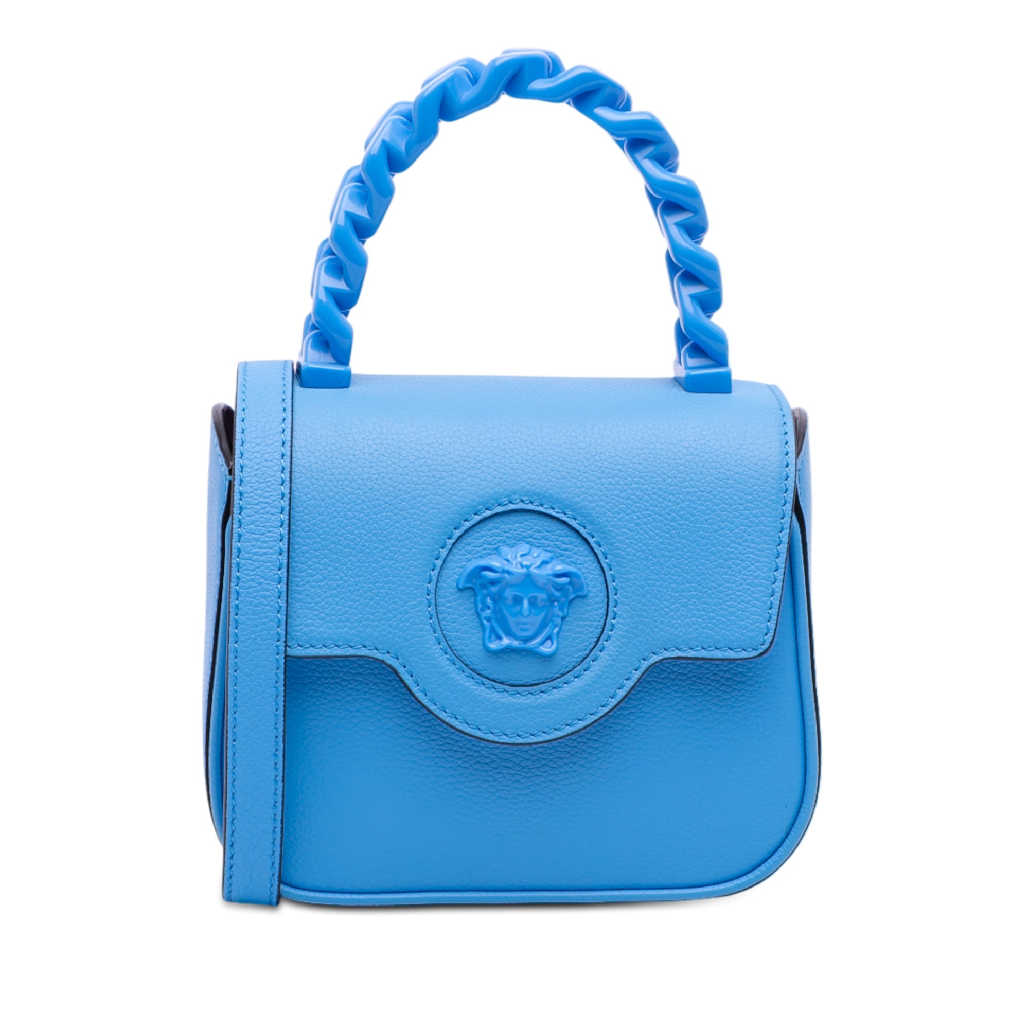Mini Leather La Medusa Satchel