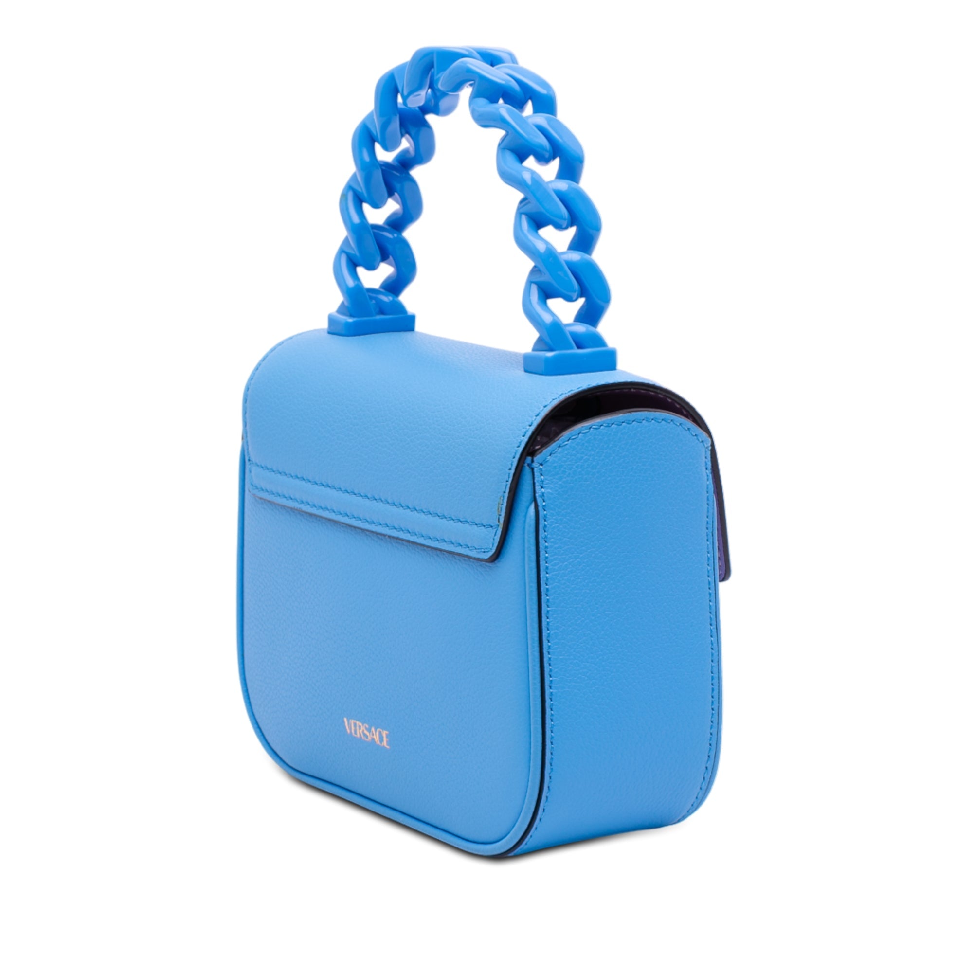 Mini Leather La Medusa Satchel