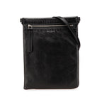 Antiqued Lambskin Sid Flat Crossbody