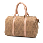 Zucca Canvas Selleria Boston Bag