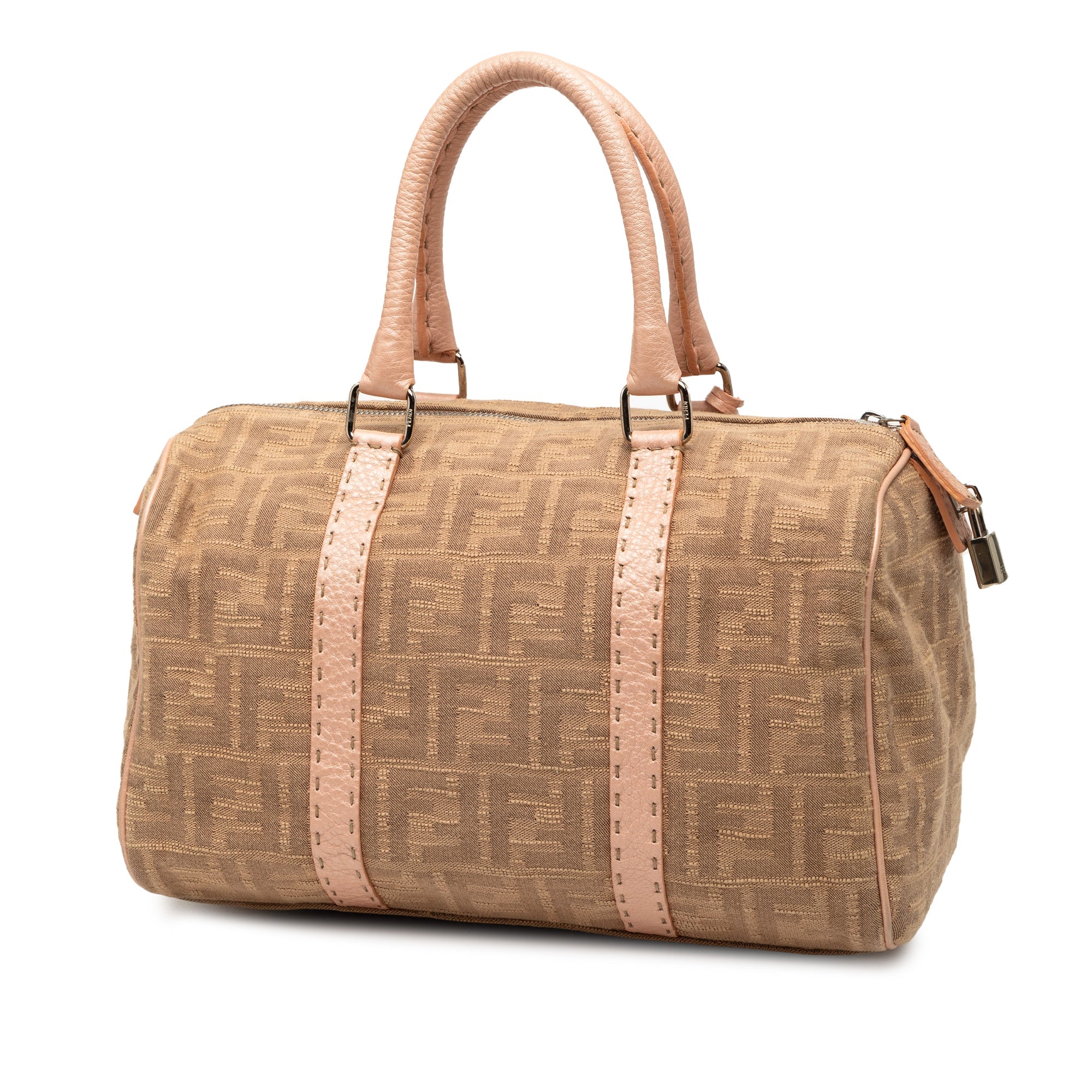 Zucca Canvas Selleria Boston Bag